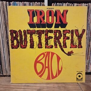 Iron Butterfly 'Ball' Vinyl Album - vintage 1969